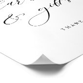 Kaarten en schitterende blauwe Bourgogne en rode F Poster (Hoek)