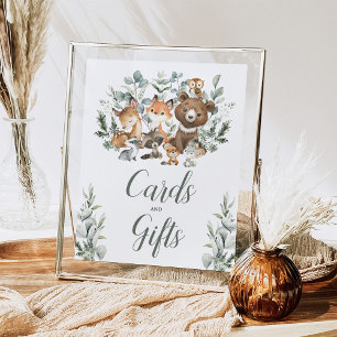 Kaarten en stiften Eucalyptus Woodland Baby Animal Poster