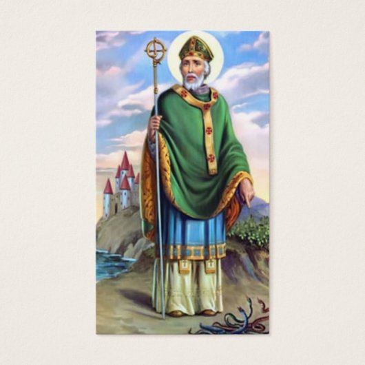 Kaarten gebeden | Beloved St Patrick Visitekaartje (Voorkant)