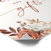 Kaarten & Geschenken Boho Vrijgezellenfeest Terrac Poster (Hoek)