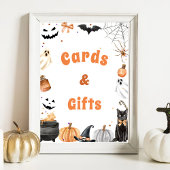 " Kaarten & Geschenken " Boo Schattige Ghost Baby  Poster