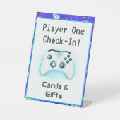 Kaarten & geschenken Epic Gamer Verjaardag Kritisc Reclamebord Met Voetstuk (Voorkant)