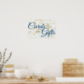 "Kaarten & geschenken" - Real Prince Event Signage Poster (Keuken)