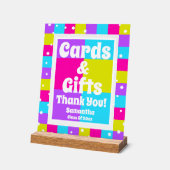 Kaarten & Geschenken Retro Neon Afstudeerfeest Acryl Bord (Hoek)