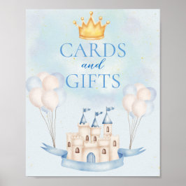 Kaarten & Geschenken Sprookje Kasteel Kroonballonf Poster