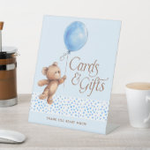 Kaarten & Geschenken Teddy Bear Baby shower Reclamebord Met Voetstuk (Insitu)