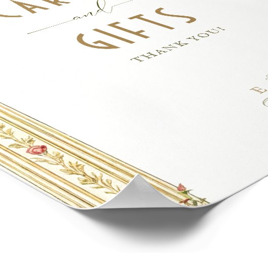 Kaarten & Geschenken Teken Vintage Poster (Hoek)