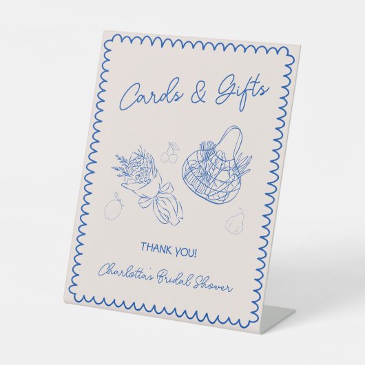 Kaarten & geschenken van de markt Vrijgezellenfees Reclamebord Met Voetstuk (Voorkant)