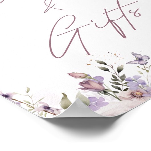 Kaarten & Geschenken Vrijgezellenfeest Vlinder Poster (Hoek)