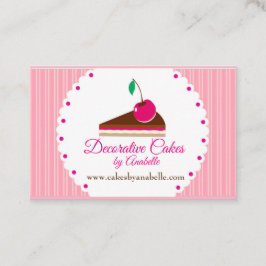 Kaarten. handgemaakte koeken, 3 D-koeken Visitekaartje