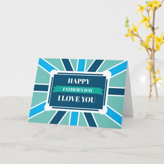 Kaarten - Happy Vaderdag (Gele Bloem)