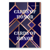 Kaarten Honor Game (Voorkant)