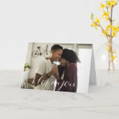 Kaarten - Ik hou van je (Gele Bloem)