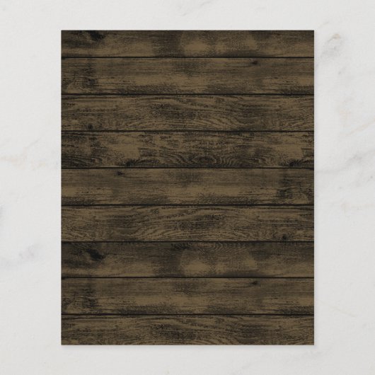 Kaarten in het menu Paars en gouden bruiloft (Achterkant)