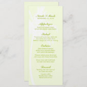 Kaarten in het menu Palm Trees Tropical Wedding Me (Voorkant / Achterkant)