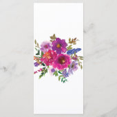 Kaarten in het menu Rustige kalligrafie Elegant We (Achterkant)