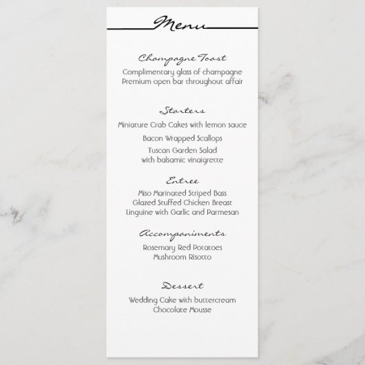 kaarten in het menu "Scribbles" (Voorkant)