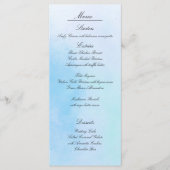 kaarten in het menu "True Love Blue" (Voorkant)