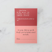 Kaarten in het wild Roos Flowers Custom Wenskaart (Binnen)