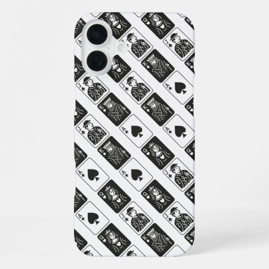 Kaarten iPhone Hoesje (Achterkant)