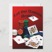 Kaarten - Laat de spelen beginnen (Uitnodigingen) (Voorkant)