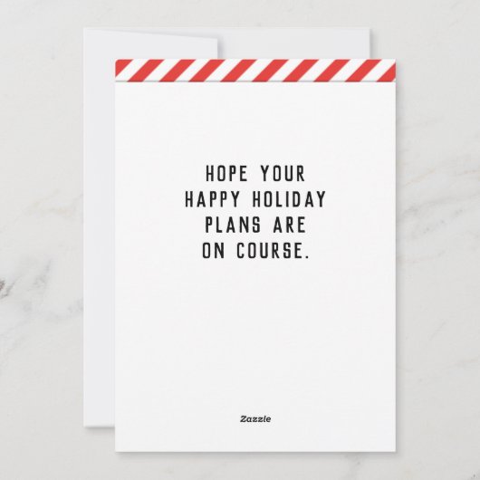 Kaarten met de Disc Golf Holiday (Achterkant)