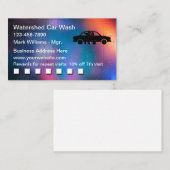 Kaarten met de koelste as van de auto visitekaartje (Voorkant / Achterkant)