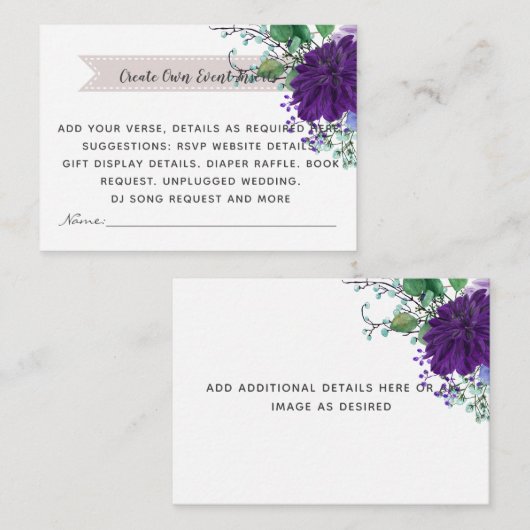 Kaarten met details over bijtende blauwe voetjes - (Voorkant / Achterkant)