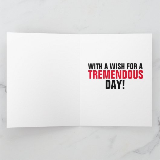 KAARTEN MET DONALD TRUMP KUS VOOR ELKE GELEGENHEID (Binnen)