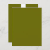 Kaarten met een Bar of bat Mitzvah Reply RSVP Kaartje (Voorkant / Achterkant)