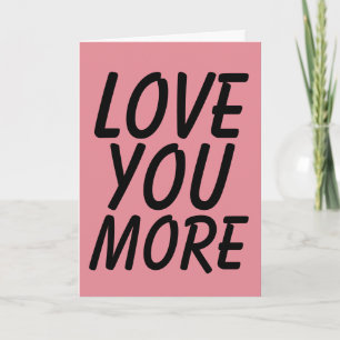 KAARTEN MET 'IK HOU MEER VAN JE'