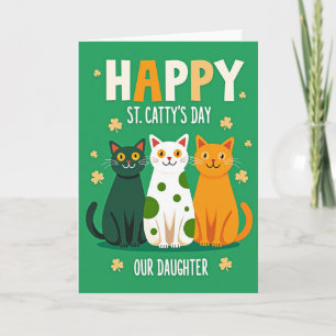 Kaarten met Katten, Shamrocks en Dochter