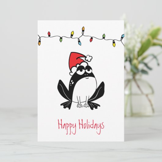 Kaarten met kerstbekistingen (Staand voorkant)