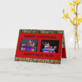 Kaarten met Kerstbootjes (Gele Bloem)