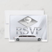 Kaarten met RSVP-monogramed Wedding (Voorkant)