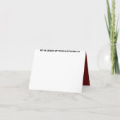 Kaarten met zwarte kat Aangepaste Halloween Party- (Achterkant)