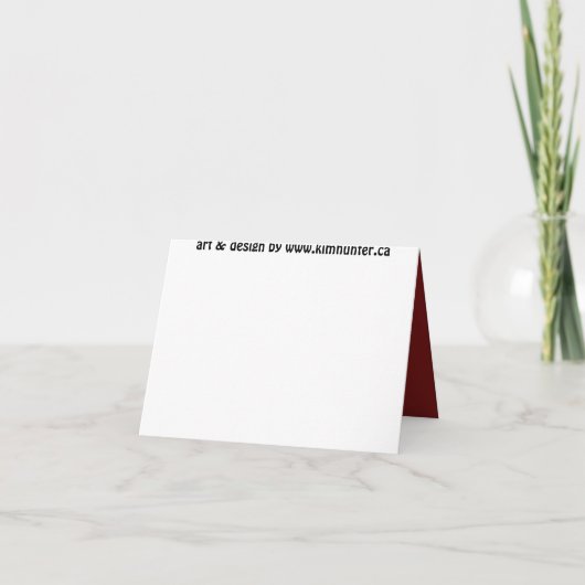 Kaarten met zwarte kat Aangepaste Halloween Party- (Achterkant)