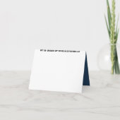 Kaarten met zwarte kat Aangepaste Halloween Party- (Achterkant)