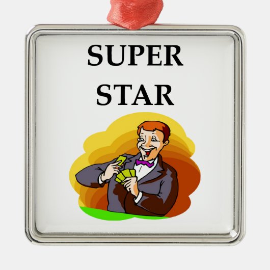 kaarten metalen ornament (Voorkant)