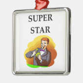 kaarten metalen ornament (Links)