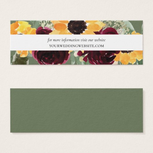 Kaarten Mini Mini Visitekaartjes (Voorkant /achterkant)