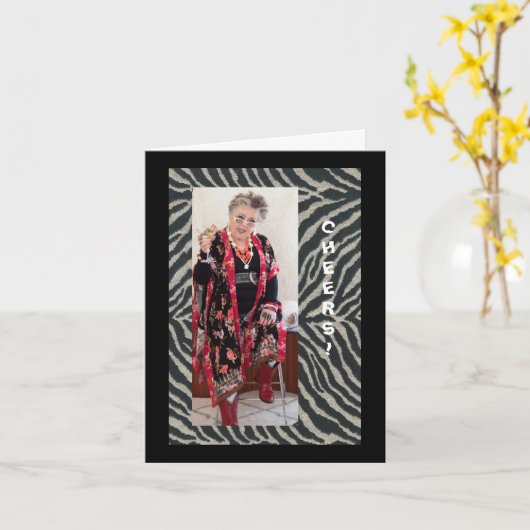 Kaarten op de nieuwjaarskaart (Gele Bloem)