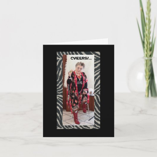 Kaarten op de nieuwjaarskaart (Voorkant)