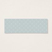 Kaarten op de website Winter Sage Wedding | Mini Visitekaartjes (Achterkant)