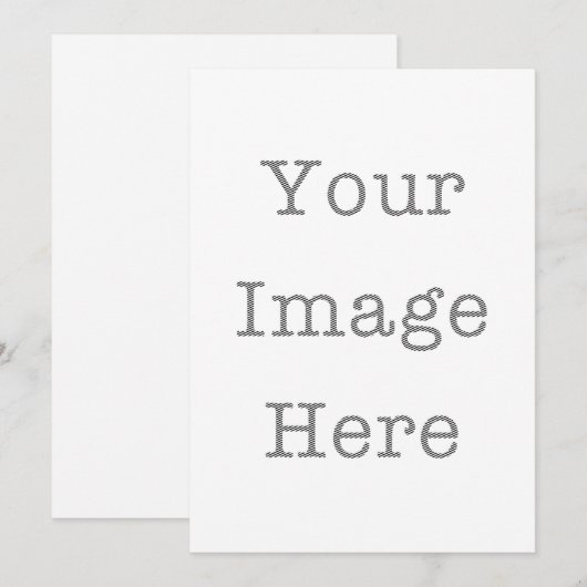 Kaarten op maat met QR-code – Interactieve uitnodi (Voorkant / Achterkant)