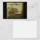 Kaarten op papier notitiekaartje (Voorkant / Achterkant)