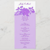 Kaarten Paarse ventilator Aangepast menu (Voorkant)