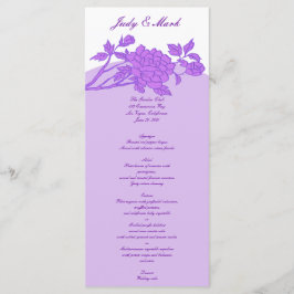 Kaarten Paarse ventilator Aangepast menu