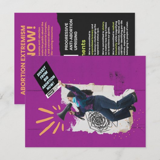 KAARTEN PAAU Info Post (Voorkant / Achterkant)