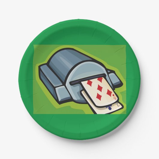 Kaarten Papieren Bordje (Voorkant)